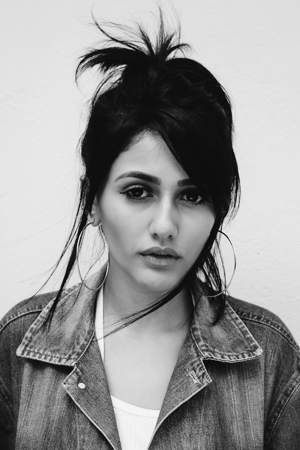 Environmental portrait in studio