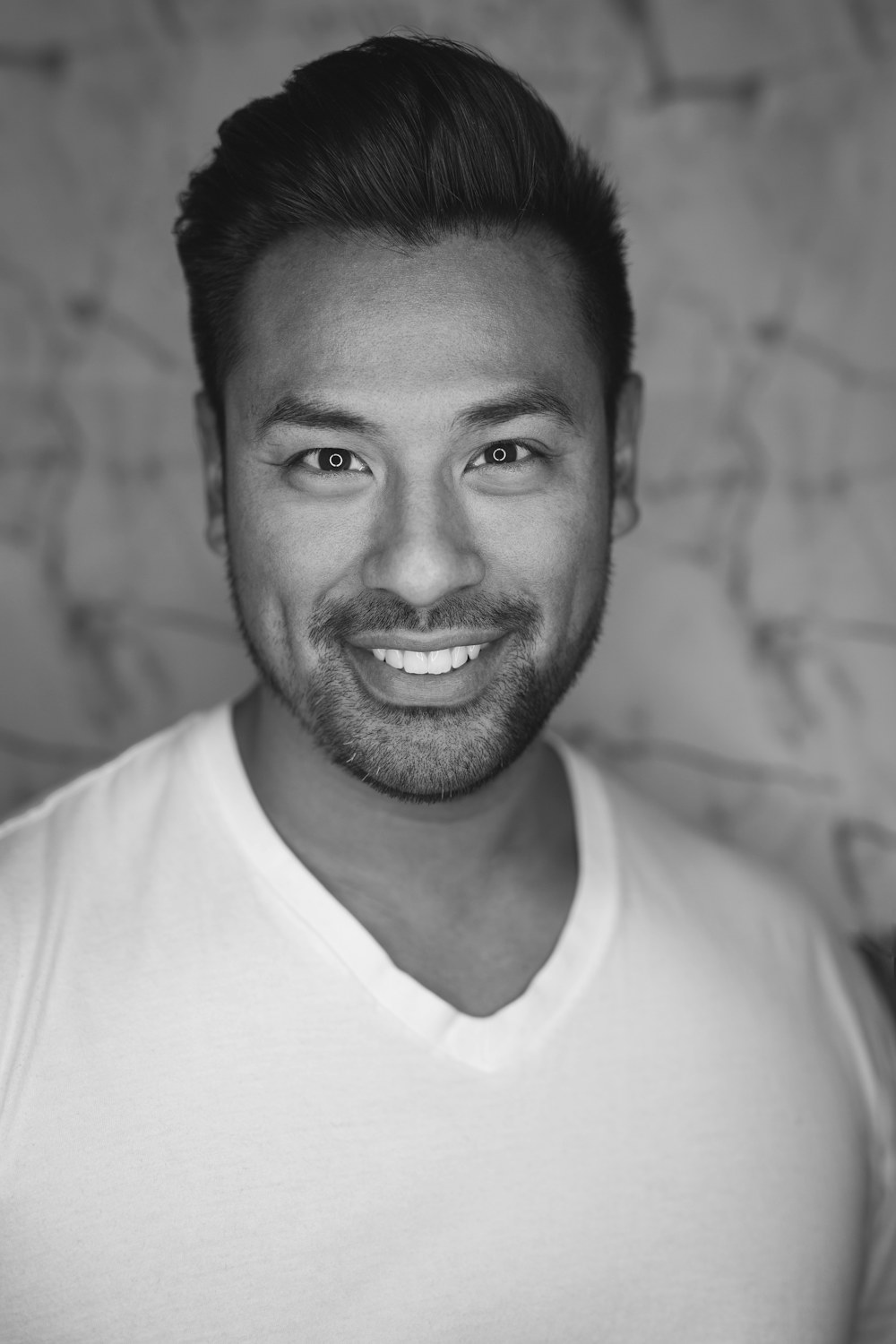 Editorial close-up male portrait